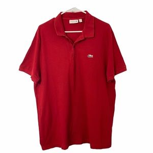 Lacoste Red Polo XXL Regular Fit